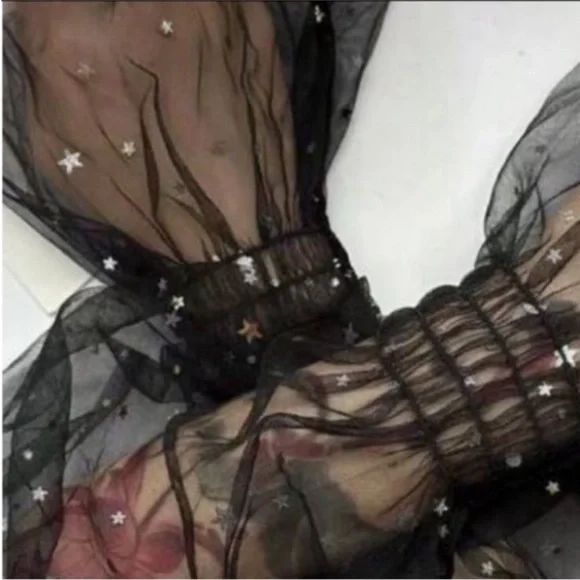 Victoria's Secret Black Star & Moon Push-Up Bra Set - Picture 8 of 13